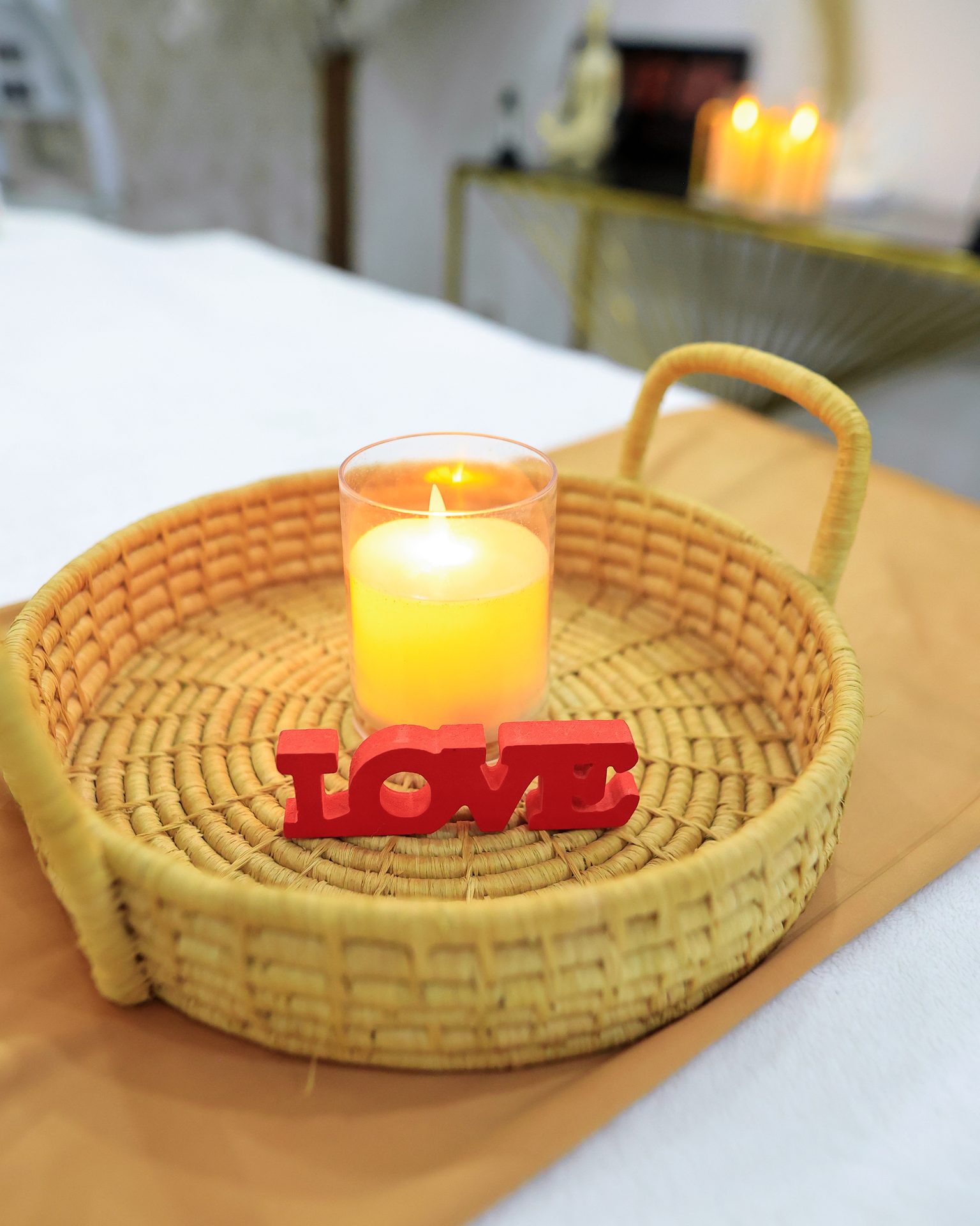 Facial skincare massage spa treatment